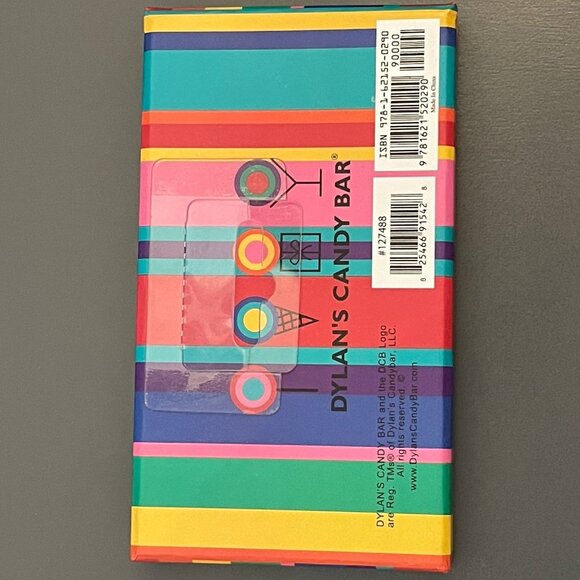 Dylan's Candy Rainbow Whirly Pop Lollipop Round Keychain Fob - Picture 4 of 7